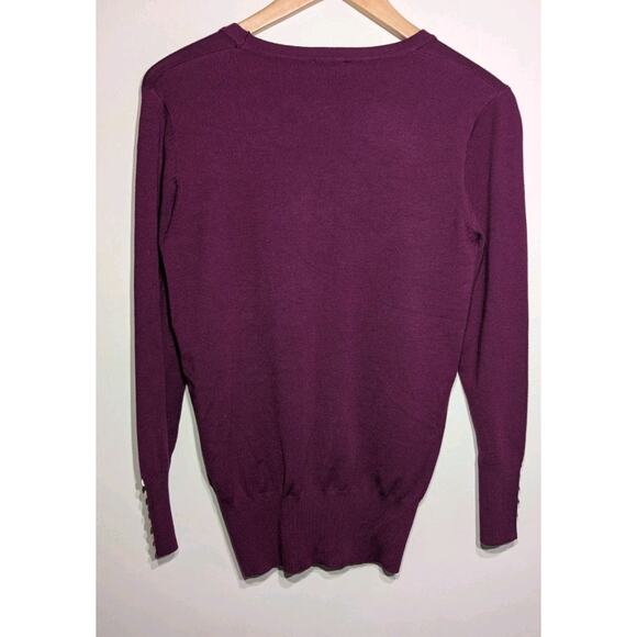 Cielo Womens Button Front Cardigan Sz Small Cottagecore Cozy Classic Layer - Picture 4 of 7